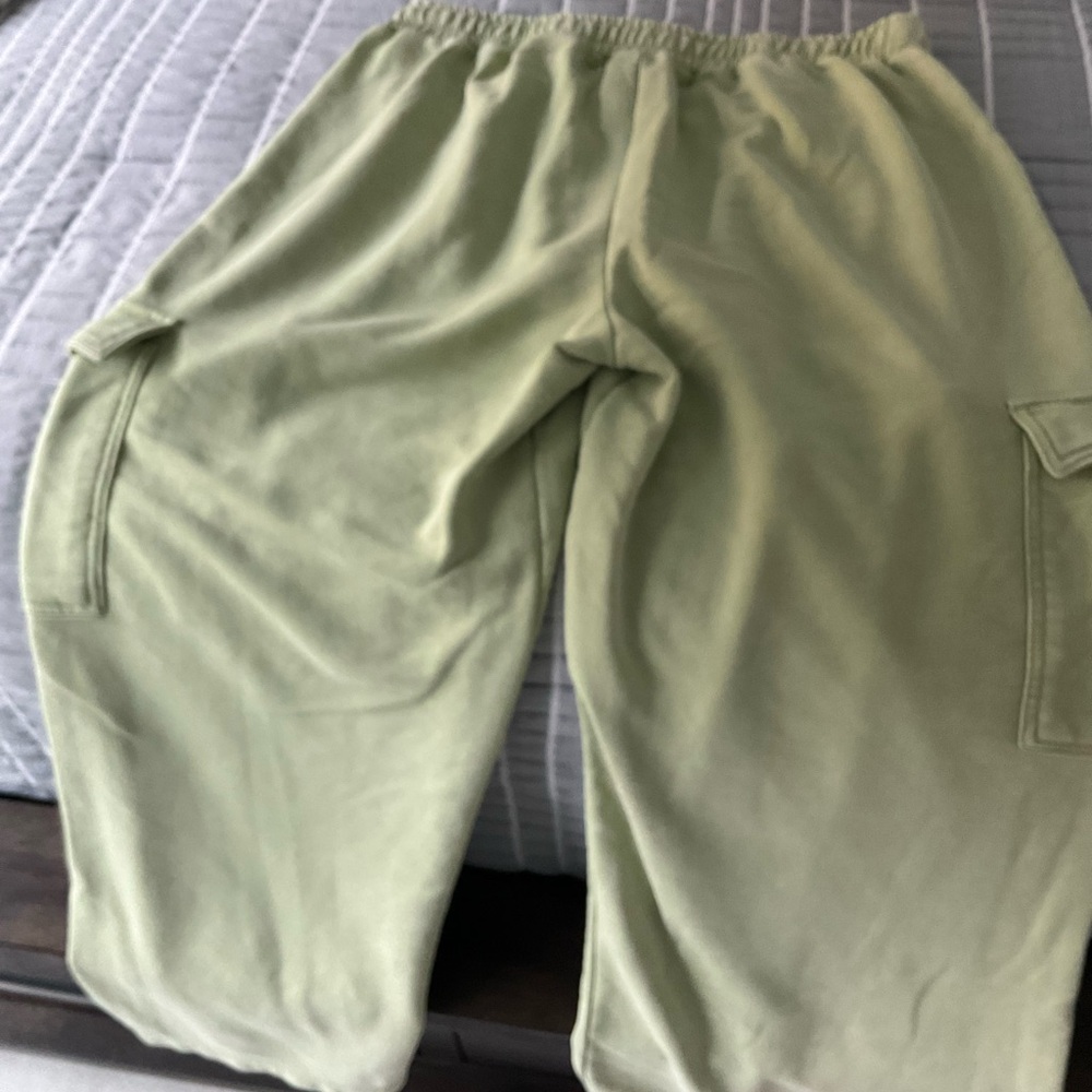 Wild Fable Mint Green Cargo Joggers - Picture 4 of 5